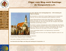 Tablet Screenshot of pilger-vom-weg.de